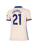 Chelsea Ben Chilwell #21 Venkovní Dres pro Dámské 2024-25 Krátký Rukáv